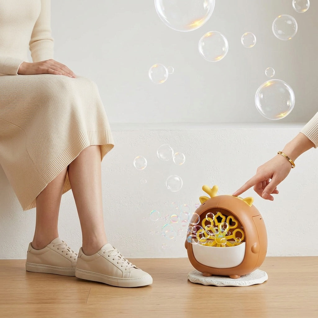 Deer Bubble Machine - Fun Outdoor Toy for Kids