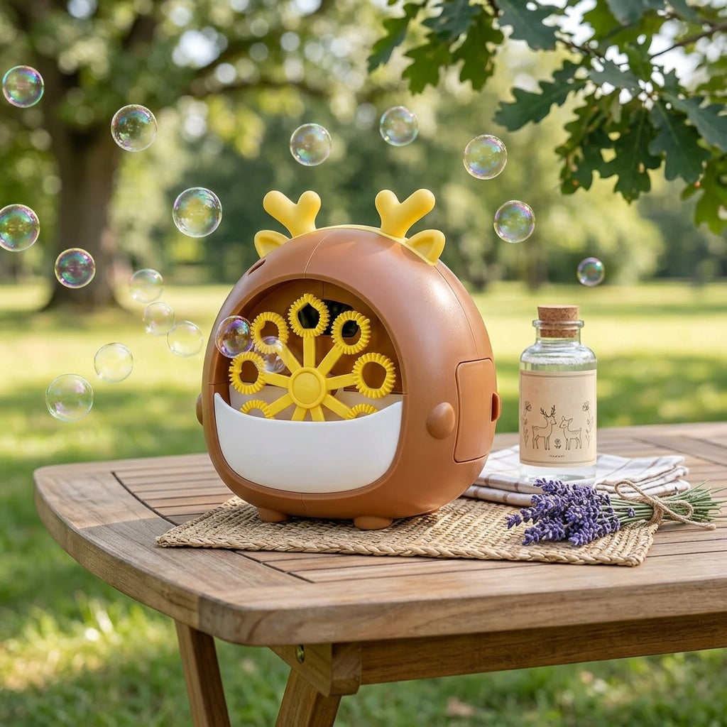 Deer Bubble Machine - Fun Outdoor Toy for Kids