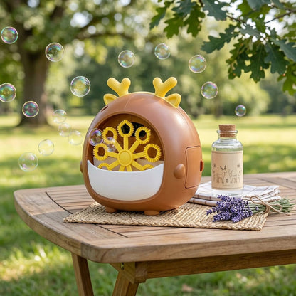 Deer Bubble Machine - Fun Outdoor Toy for Kids
